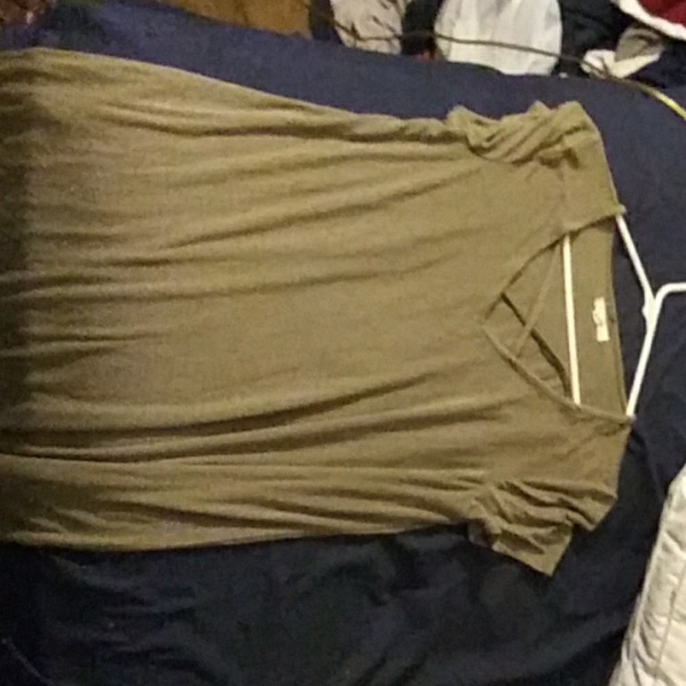 A army green dress